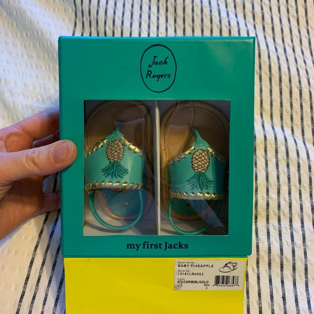Jack Rogers infant size 2